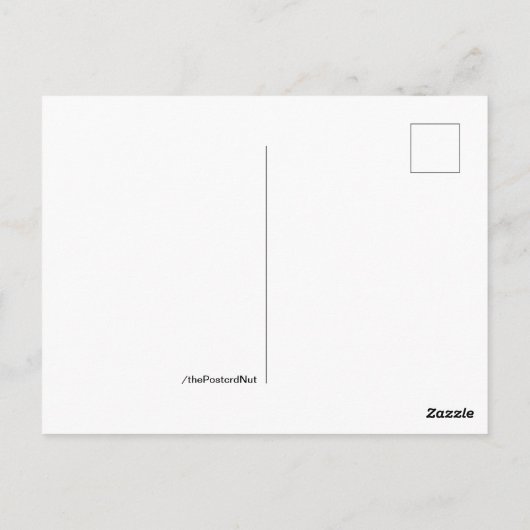 白い蘭 ポストカード (裏面)