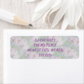 白い蘭 ラベル (インサイチュ)