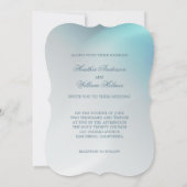 白い蘭- 結婚式招待状 招待状 (裏面)