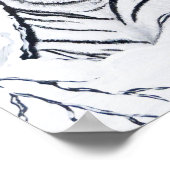 白い虎のブレンド ポスター (角)