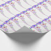 白い虹の楽譜 ラッピングペーパー (角)