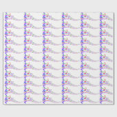 白い虹の楽譜 ラッピングペーパー (フラット)