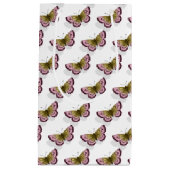 白い蝶の影 スモールペーパーバッグ (正面)