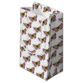 白い蝶の影 スモールペーパーバッグ (正面アングル)