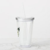 白い蝶 アクリルタンブラー (左)