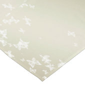 白い蝶 ショートテーブルランナー (コーナー)