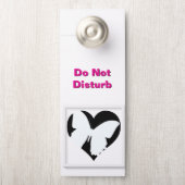 白い蝶 ドアノブサイン (ノブ)