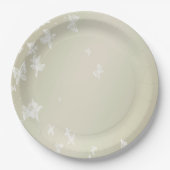 白い蝶 ペーパープレート (正面)