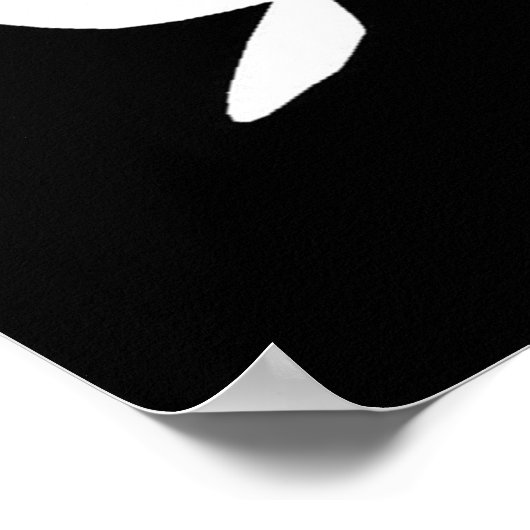 白い蝶 ポスター (角)