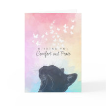 白い蝶 レインボー 猫 喪失 共感