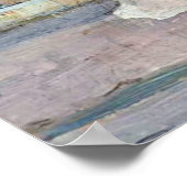 白い衣装のフローラ、ジョン・ウィリアム・ウォーターハウス ポスター (角)