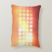 白い装飾の木。冬の枝。手書き アクセントクッション (裏面(縦))