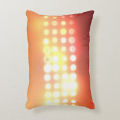 白い装飾の木。冬の枝。手書き アクセントクッション (正面(垂直))