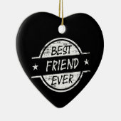 白い親友 セラミックオーナメント (右)