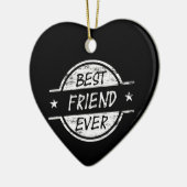 白い親友 セラミックオーナメント (左)