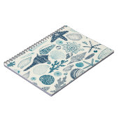 白い貝殻 ノートブック (左側)