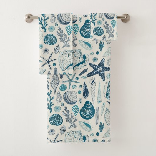 白い貝殻 バスタオルセット (インサイチュ)