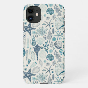 白い貝殻 iPhone 11ケース