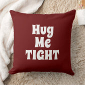 白い赤いタイポグラフィクールおもしろい クッション (ブランケット)