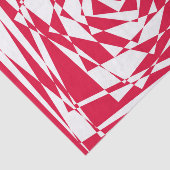 白い赤い抽象芸術錯覚 薄葉紙 (詳細)