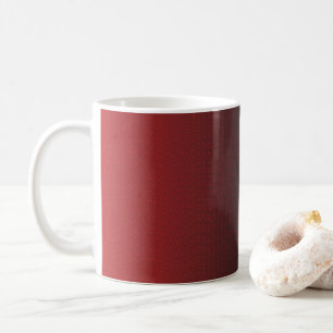 白い赤と白小さな点を持つ背景 コーヒーマグカップ