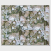 白い赤ん坊の息 ラッピングペーパー (フラット)