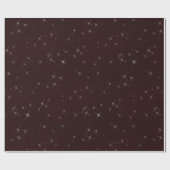 白い輝きを放つマルーン ラッピングペーパー (フラット)