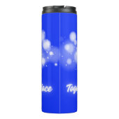 白い輝き「一緒に最高のなる場所」 | タンブラー (裏面)