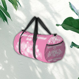 白い輝き「一緒に最高のなる場所」 | ダッフルバッグ