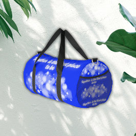 白い輝き「一緒に最高のなる場所」 | ダッフルバッグ