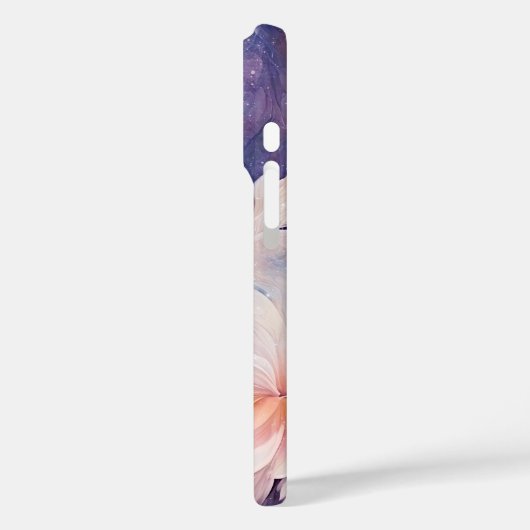 白い輝く花 Case-Mate iPhoneケース (裏面 / 左)