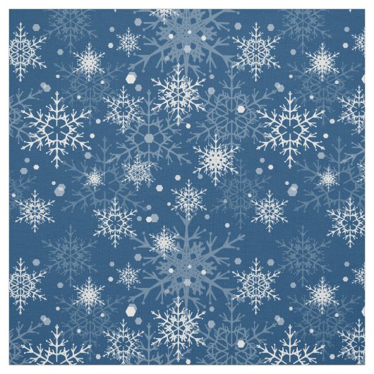 白い透かし雪 ファブリック (見本)