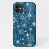 白い透かし雪 Case-Mate iPhoneケース (裏面)