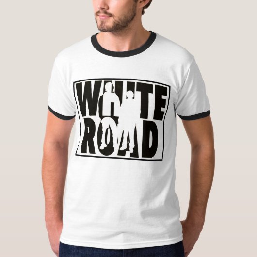 白い道 Tシャツ (正面)