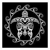 白い部族の亀 ポスター (正面)