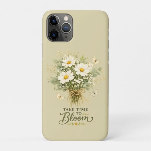 白い野の花束 Case-Mate iPhoneケース (裏)
