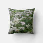 白い野草枕 クッション (裏面)