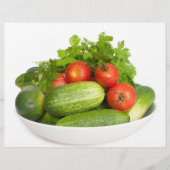 白い野菜 チラシ (正面)