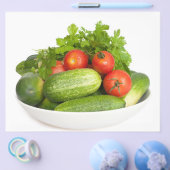 白い野菜 チラシ (シングル)