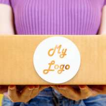 白い金ゴールドのロゴ