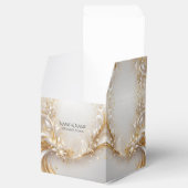 白い金ゴールドフローラ優先ボックス フェイバーボックス (オープン)