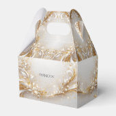 白い金ゴールドフローラ優先ボックス フェイバーボックス (裏面サイド)