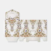 白い金ゴールドフローラ優先ボックス フェイバーボックス (折り畳みなし)