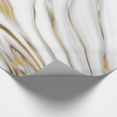 白い金ゴールド粒 ラッピングペーパー (角)