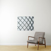 白い金属とガラスドーム天井 タペストリー (インサイチュ(横))