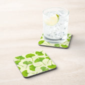 白い銀杏 コースター (右側)