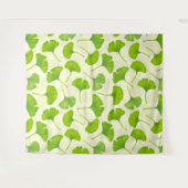 白い銀杏 タペストリー (正面(横))