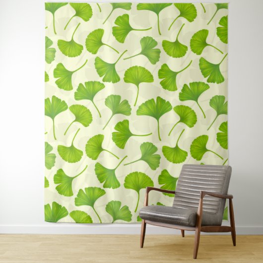 白い銀杏 タペストリー (インサイチュ)