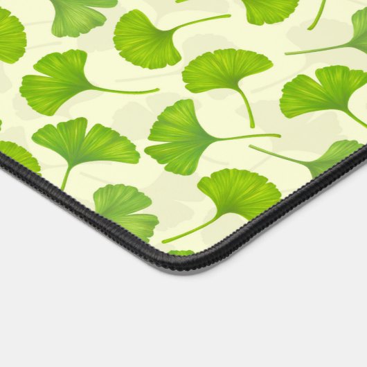 白い銀杏 デスクマット (コーナー)