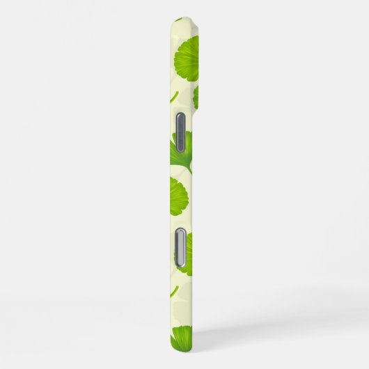 白い銀杏 iPhoneケース (右側面)